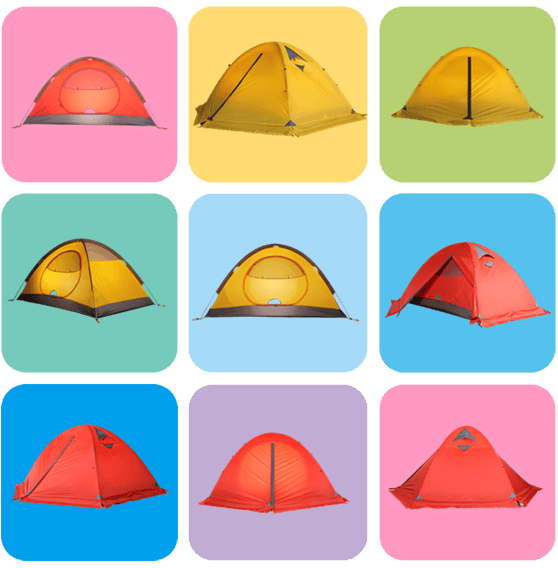 Strong pole four season tent LY-065S