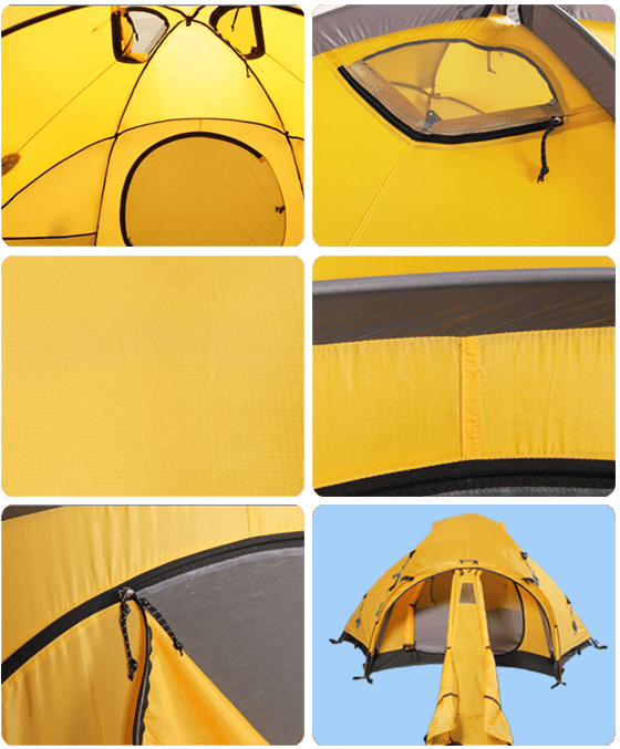 Professional four season alpine storm tent