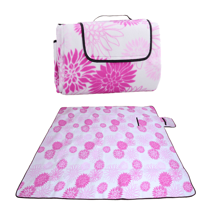 Suede aluminum picnic rug