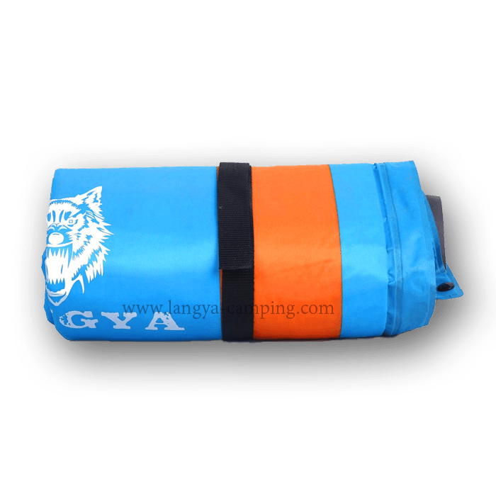 Extended zip together self inflating mat