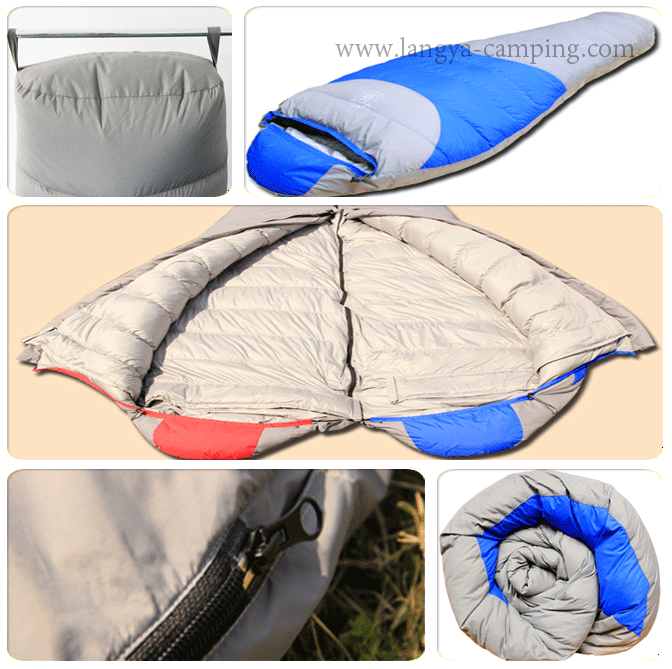 mummy down sleeping bag