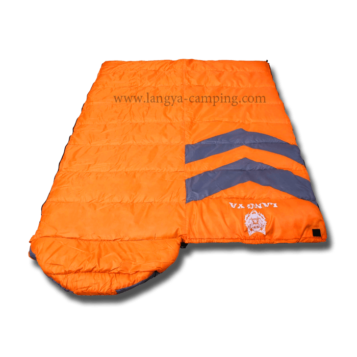 top sale zip together double sleeping bag