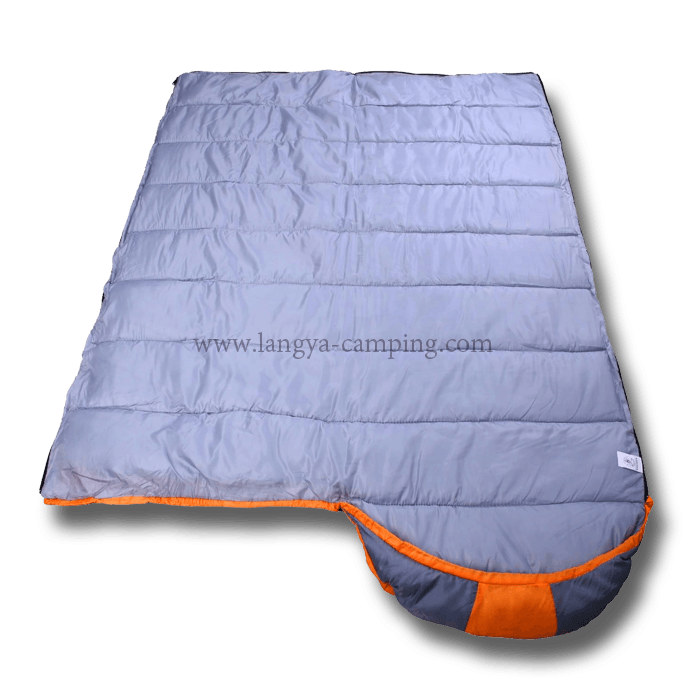 top sale zip together double sleeping bag