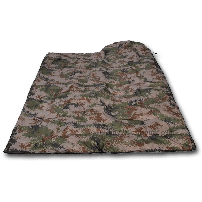 camouflage zip together sleeping bag