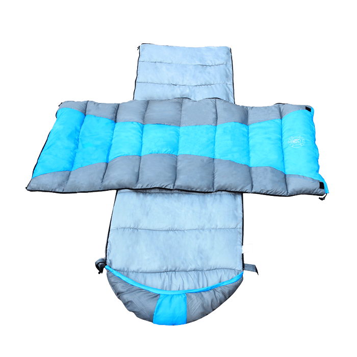 zip together sleeping bags