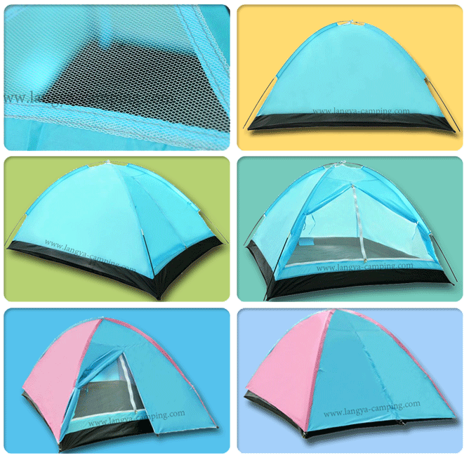 Two man tent cold rain