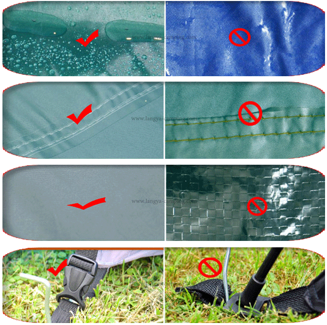 4 season tent with snow skirt