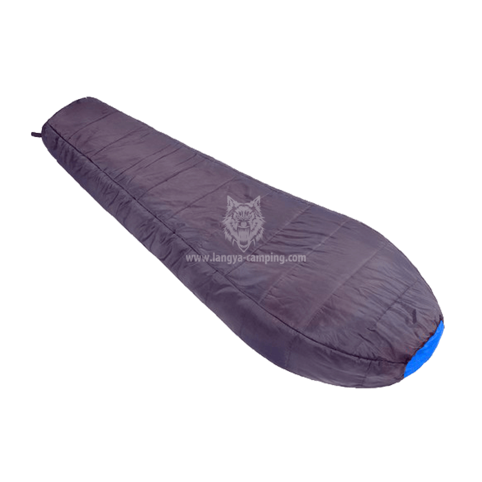Dual layer mummy sleeping bag