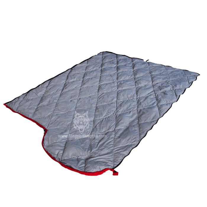 Slim down sleeping bag