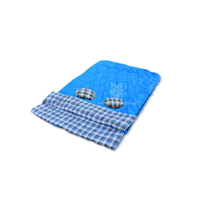 Queen size 2 person flannel sleeping bag
