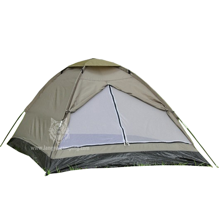 Single layer tent promotional