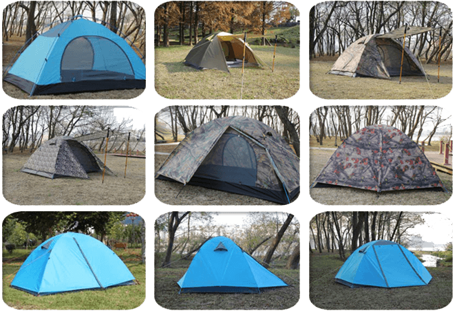 Alu pole 2 man tent