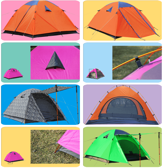 4 man alu pole tent