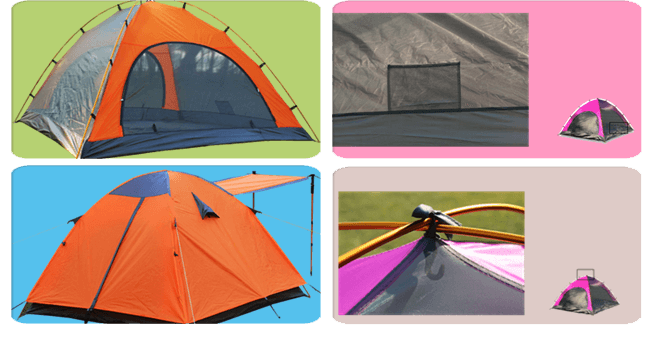 4 man alu pole tent