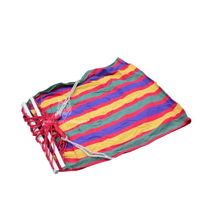 2014 colorful swing hammock with wood bar