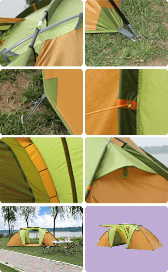 6 man large four season tent
